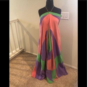 Bohemian Maxi parachute dress